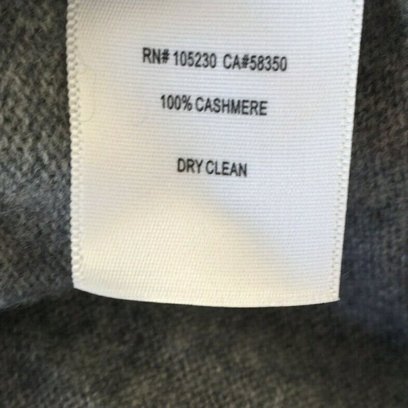 NEW EQUIPMENT Snyder 100% Cashmere Midi Dress, Grey, Small ~GORGEOUS!~ - Picture 5 of 5